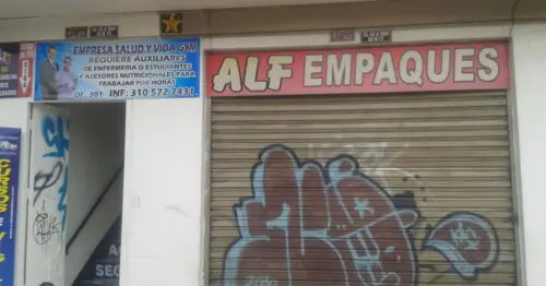 ALF EMPAQUES CALLE 45A 53B 77 SUR ALF EMPAQUES CALLE 45A 53B 77 SUR